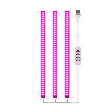 

Grow Lamp LED Full Spectrum Phyto Lamp USB 5V Grow Light Bar 30cm 1T 2T 3T 4T Plants Flowers LED Greenhouse Cultivo Hydroponic -------- Wide Light Coverage