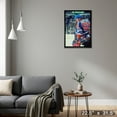thumbnail image 4 of Frameworth Wayne Gretzky 20x29 Framed Canvas Oilers On Bench, 4 of 5