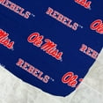 thumbnail image 5 of Mississippi Rebels Tailgate Fitted Tablecloth, 33" x 33", Card Table 96" x 30", 8 ft table, 5 of 5