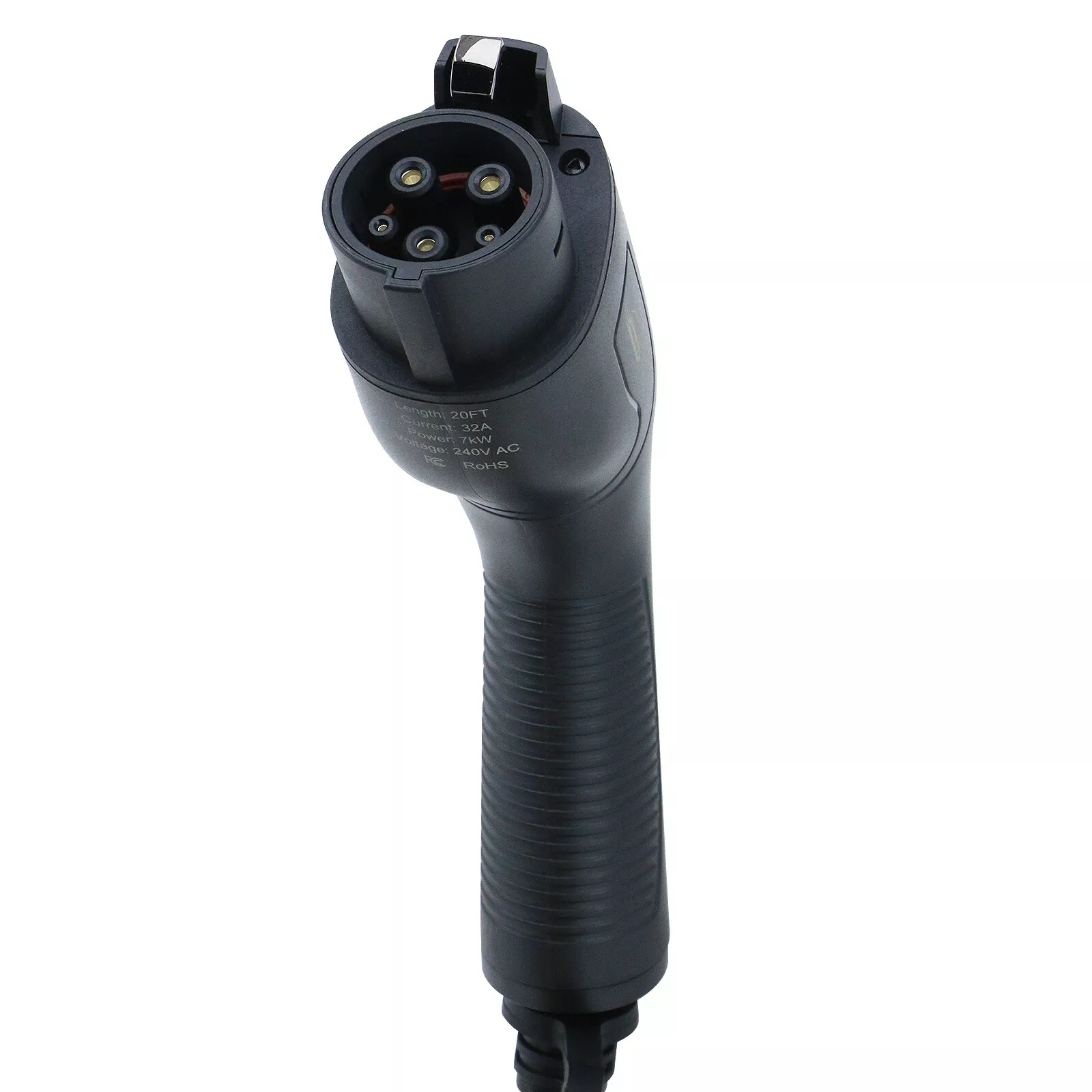 Portable 240V Level 2 EV Charger with 25FT Charging Cable and NEMA 14-50 32A