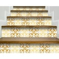 thumbnail image 6 of HomeRoots 399841 5 x 5 in. Golden Yellow Retro Peel & Stick Removable Tiles, 6 of 9