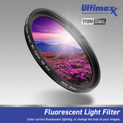 Ultimaxx 3PC Protective Filter Kit (UV, CPL, FLD) - 55mm