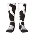 thumbnail image 1 of Balery Cow Skin 2 Calcetines novedosos Calcetines deportivos Calcetines hasta la rodilla Calcetines de algodón Calcetines originales y geniales, 1 of 6