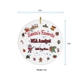 thumbnail image 4 of Santa's Favorite Nsa Analyst Ceramic Ornament, Custom Christmas Ornament, Christmas 2025 Tree Decoration, Gift for Family, Friends & Coworkers, 4 of 5