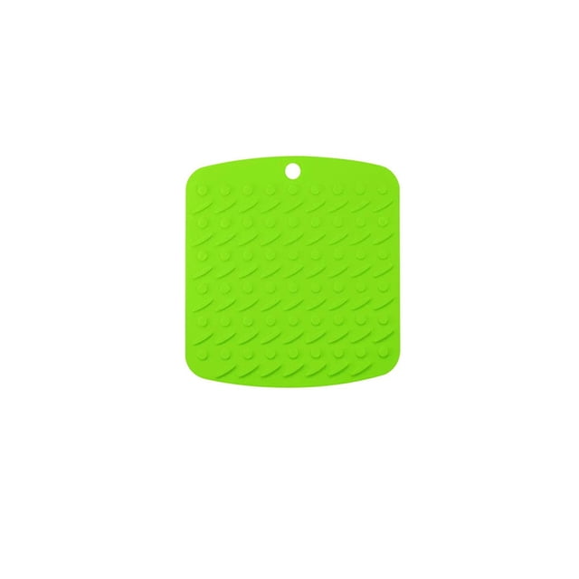 Advancent Alfombrilla de silicona cuadrada Alfombrilla antideslizante resistente al calor Alfombrillas de Naranja Mostrada Verde Advancent HA059650-05