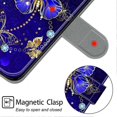 thumbnail image 4 of Compatible avec iPhone 12 Pro Max Étui Mobile Papillon Bleu, 4 of 5
