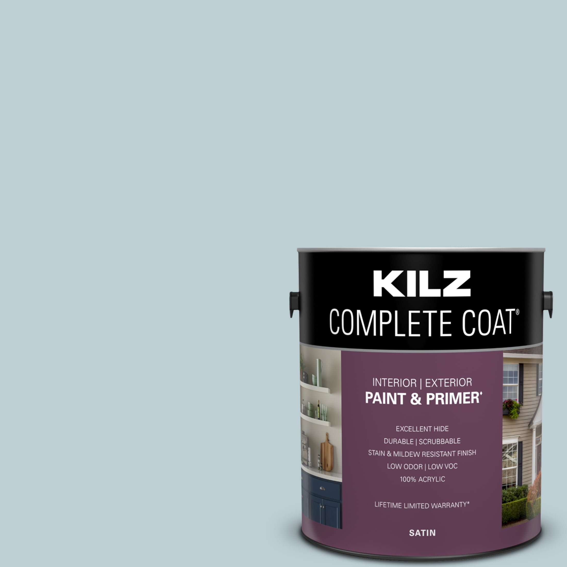 Unique Steel, KILZ COMPLETE COAT Interior/Exterior Paint & Primer in One, #RE170-02