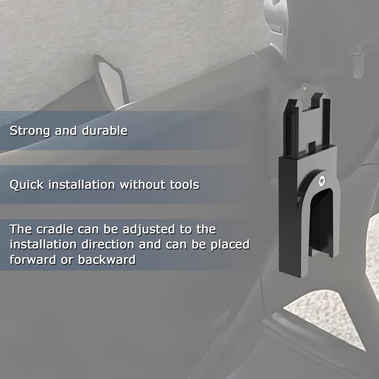 Connector for Uppababy V1/V2/V3 Bassinets, Fits for Nuna Triv Next & for Nuna Swiv Strollers