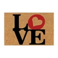 thumbnail image 1 of Love Heart Floor Mat Welcome Front Door Mat Holiday Mat Welcome Door Mat Polyester Door Mat Door Mat, 1 of 4