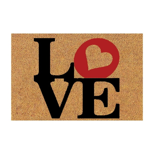 Love Heart Floor Mat Welcome Front Door Mat Holiday Mat Welcome Door Mat Polyester Door Mat Door Mat