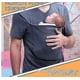 thumbnail image 4 of Baby Carrier Kangaroo Large Pocket Vest T-shirt Men Women Dad Mom Care Bonding ShirtsXL, 4 of 4