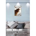 thumbnail image 2 of Welcome to The Funny Farm Sign Outdoor Cow Sign Vintage Chic Metal Poster Wall Decor Art Gift Funny for Home Bathroom Bar Cafe Garage Man Cave 12x8 Inches, 2 of 7