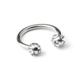 thumbnail image 4 of Anillos Cristal Hierros Circulares Ceja Labios Piercing de Oreja Sunnimix Pendiente tabique, 4 of 7