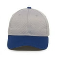 thumbnail image 3 of Outdoor Cap JM-123 Jersey Mesh-Light Grey/Royal-Youth, 3 of 8