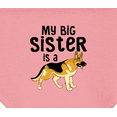 thumbnail image 3 of Inktastic My Big Sister is a German Shepherd Baby Bandana Bib, 3 of 4