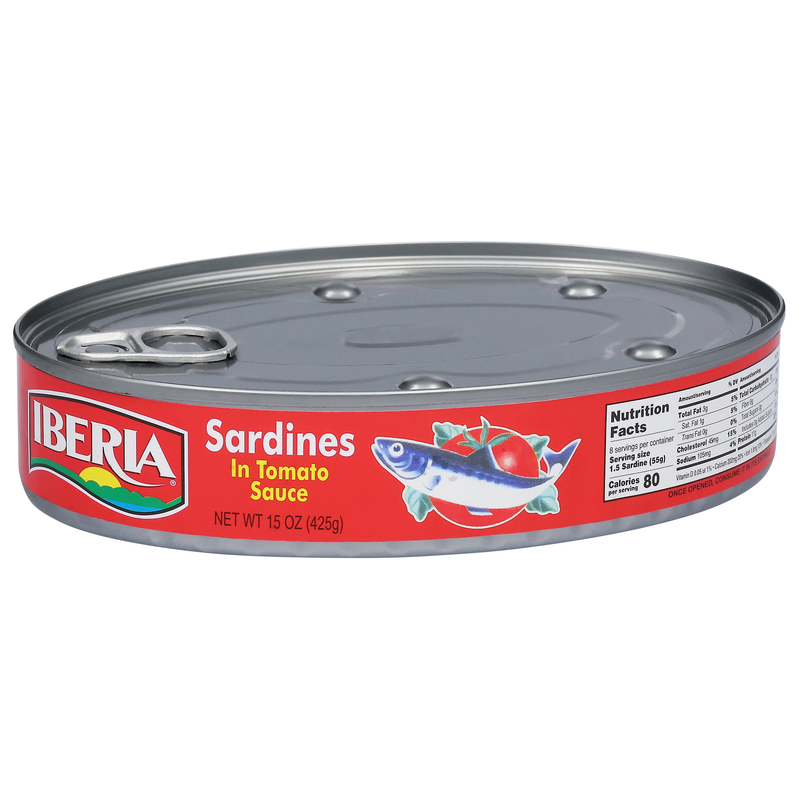 (2 pack) Iberia Sardines in Tomato Sauce 15 oz