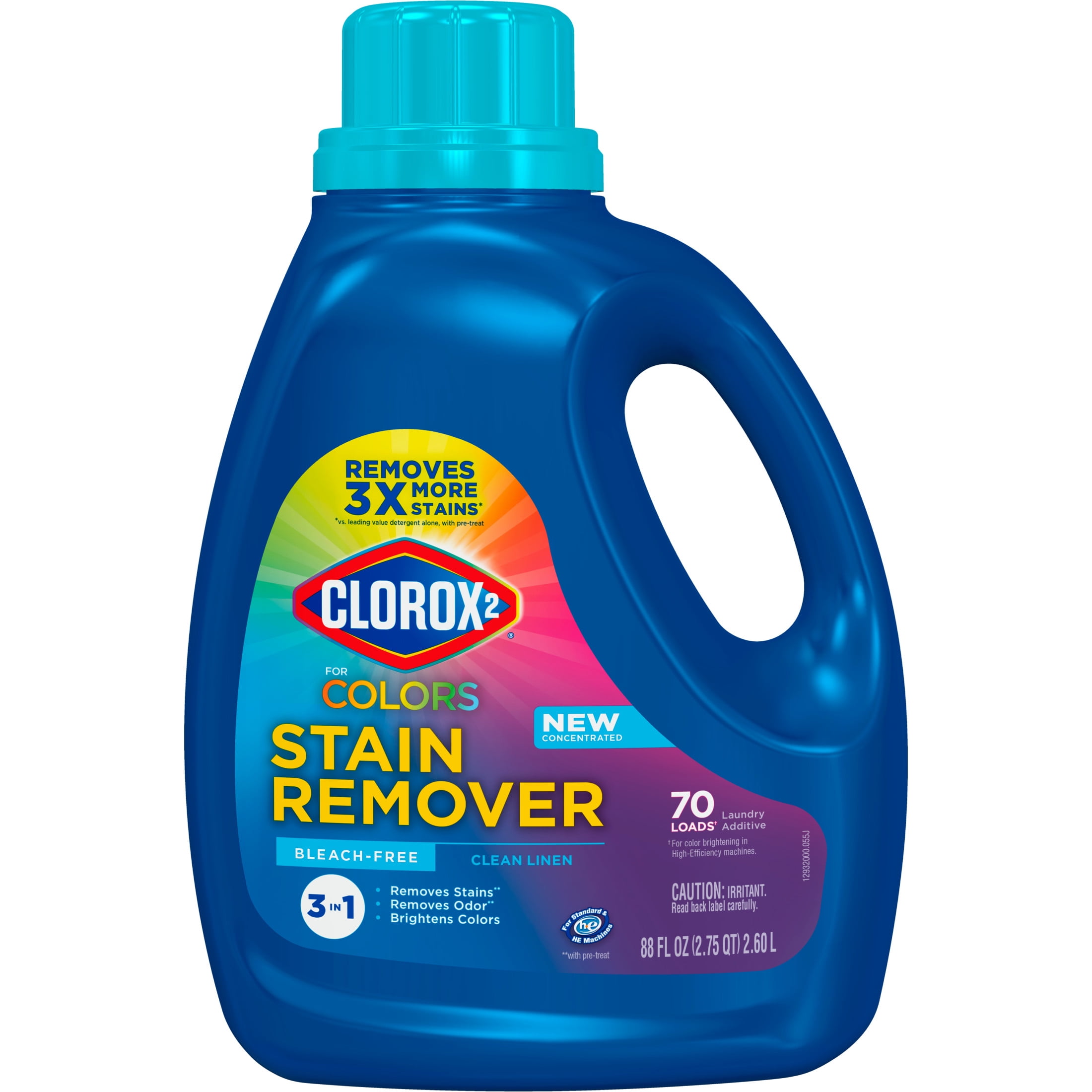 Clorox 2 for Colors Stain Remover and Laundry Additive, Bleach Free