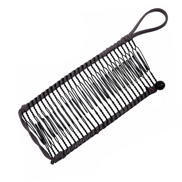 Herramienta de peine con pinza de plátano, pinza elástica para el pelo, soporte para cola de caballo