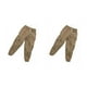 thumbnail image 2 of Bewildely 1/6  Coat Pants Shirt Set for Male 12'' Figure Body 2piezas Pantalón corto caqui, 2 of 6