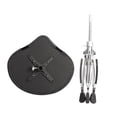 thumbnail image 2 of Drum Stool Adjustable Height Sponge Padded Soft Support Throne Drummer Aluminum Alloy, 2 of 5