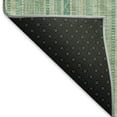 thumbnail image 5 of Addison Rugs Mayfield Premium Machine Washable Transitional Stripes Aqua Rectangle Rug, 2'6" X 3'10" Machine Washable Transitional Stripes Aqua Oversized Sherpa Throw Blanket, 5 of 7
