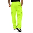 thumbnail image 3 of G-Style USA Men's Heavyweight Fleece Lounge Cargo Sweatpants, Up to 6XL, 3 of 5