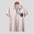 thumbnail image 2 of Camiseta Casual con Botón de Solapa de Color Sólido de Manga Corta para Hombres, Camiseta Ligera para Fiesta, Trabajo, Viajes Y Primavera Verano, 2 of 5