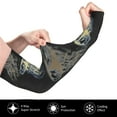 thumbnail image 3 of Goofa Jellyfish Pattern UV Sun Protection Arm Sleeves, UPF 50 Sports Cooling Arm Compression Sleeves for Men Women Teenager, 3 of 8