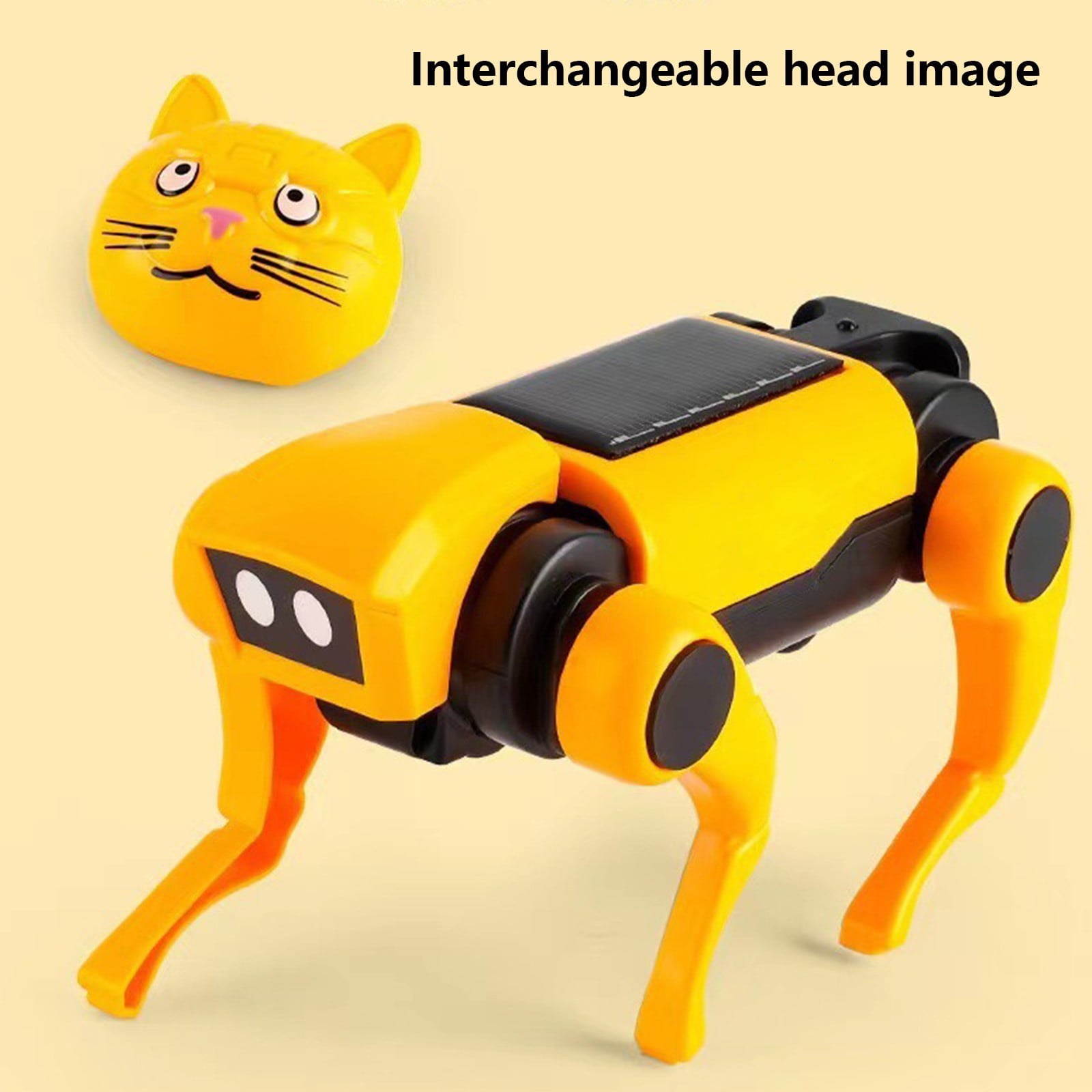 Lekihaqq 2 Packs Solar Powered Robot Dog Kit, STEM Educational DIY Building Toy, Physics Science Project for Teens & Adults, Creative Hands-On Learning Engineering Set