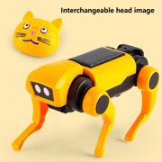 Lekihaqq 1 Packs Solar Powered Robot Dog Kit, STEM Educational DIY Building Toy, Physics Science Project for Teens & Adults, Creative Hands-On Learning Engineering Set