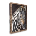 thumbnail image 4 of Stupell Industries Zebra with Geometric Border Animals & Insects Painting Gallery Wrapped Canvas Art Print Wall Art, 24 x 30, 4 of 8