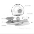 thumbnail image 3 of Distributeur d'Eau pour Animaux, Bol de 2,8l Capacité Distributeur Automatique de Nourriture pour Chat, 3 of 8