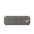 thumbnail image 1 of Noble House Reign Outdoor 50,000 BTU Rectangular Fire Pit (No Tank Holder), Concrete Finish, 1 of 8