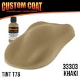 thumbnail image 2 of Custom Coat 33303 Khaki T76 Urethane Roll-On, Brush-On or Spray-On Truck Bed Liner, 1 Gallon Kit with Roller Applicator Kit, 2 of 8