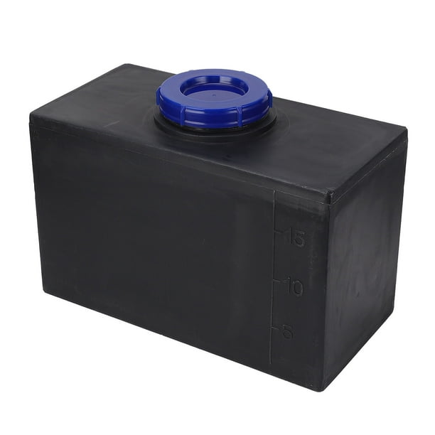 Tanque De Almacenamiento De Agua Para Vehículos Recreativos, Fácil De Llenar, 15,7 X 9,8 X 7,9 Pulgadas, Contenedor De Agua Dulce Para Vehículos Recreativos, Cuadrado,