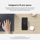 thumbnail image 4 of Cargador inalámbrico Samsung de 15 W, almohadilla de carga súper rápida inalámbrica para teléfonos y dispositivos Galaxy, diseño compacto, indicador LED, cable USB C incluido, 2022, versión de EE. UU., 4 of 5