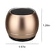 thumbnail image 3 of Pisexur - Altavoz Bluetooth de metal para hombre, minialtavoz, subwoofer portátil para exteriores, sonido HIFI, reducción de ruido inteligente, organizador de electrónica para niños, 3 of 6