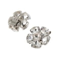 thumbnail image 5 of Unique Bargains 2 Pcs Shoe Accessories Fashionable Blossom with Detachable Clip Shoe Decorations Silver Tone, 5 of 6