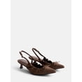 thumbnail image 2 of Scenario Women's Scrunch Slingback Heels, 2 of 6