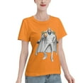 thumbnail image 2 of Women's Basic Short Sleeve T-Shirt One Piece Karp, 2 of 6
