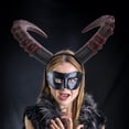 thumbnail image 2 of Diadema de Cuerno de Diablo Sunnimix Accesorio de Halloween, 2 of 7