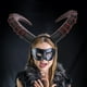 thumbnail image 2 of Diadema de Cuerno de Diablo Sunnimix Accesorio de Halloween, 2 of 7