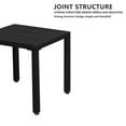 thumbnail image 3 of Outdoor Patio Table Fashionable and Simple Wrought Iron Side Table, 3 of 5