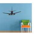 thumbnail image 1 of Airplane Silhouette Plane Cartoon Decors Wall Sticker Art Design Decal for Girls Boys Kids Room Bedroom Nursery Kindergarten House Fun Home Decor Stickers Wall Art Vinyl Decoration (27x30 inch), 1 of 2