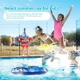 thumbnail image 3 of Body Board, Inflatable Surf Mat with Handles - Lightweight Floating Swim Aid for Kids & Adults, Beach Safety Learning Tool for Swimming & Surfing, 3 of 6