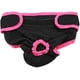 thumbnail image 1 of Ropa interior para perros, algodón suave y cómodo para mujeres, pantalones higiénicos para mascotas, pantalones fisiológicos para cachorros, pañales para perros (negro, talla S), 1 of 5