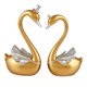 thumbnail image 2 of 2x Esculturas de estatua de cisne de pareja nórdica, figuras decorativas de artesanía de arte animal moderno para accesorios de estar, de Baoblaze Estatua de pareja cisne, 2 of 8