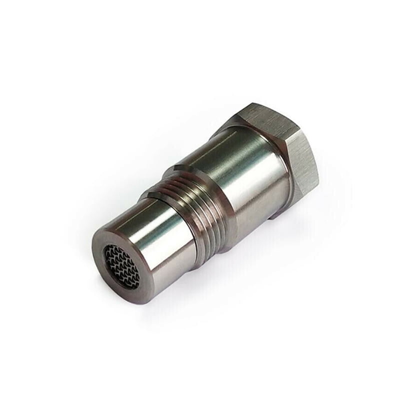 2Pcs M181.5 Check Engine Light Eliminator Adapter O2 Oxygen Sensor Spacer Adapater Isolator Check Engine Light CEL Fix Extension 45mm length