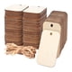 thumbnail image 2 of Paquete de 100 suministros decorativos colgantes de madera decoraciones artesanales chips colgante de madera sin terminar para interior Macarena Colgante de madera, 2 of 8