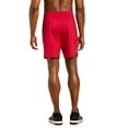 thumbnail image 3 of Reebok Men's and Big Men's Baseline Knit Performance Shorts, 7" Inseam, Sizes S-3XL, 3 of 6